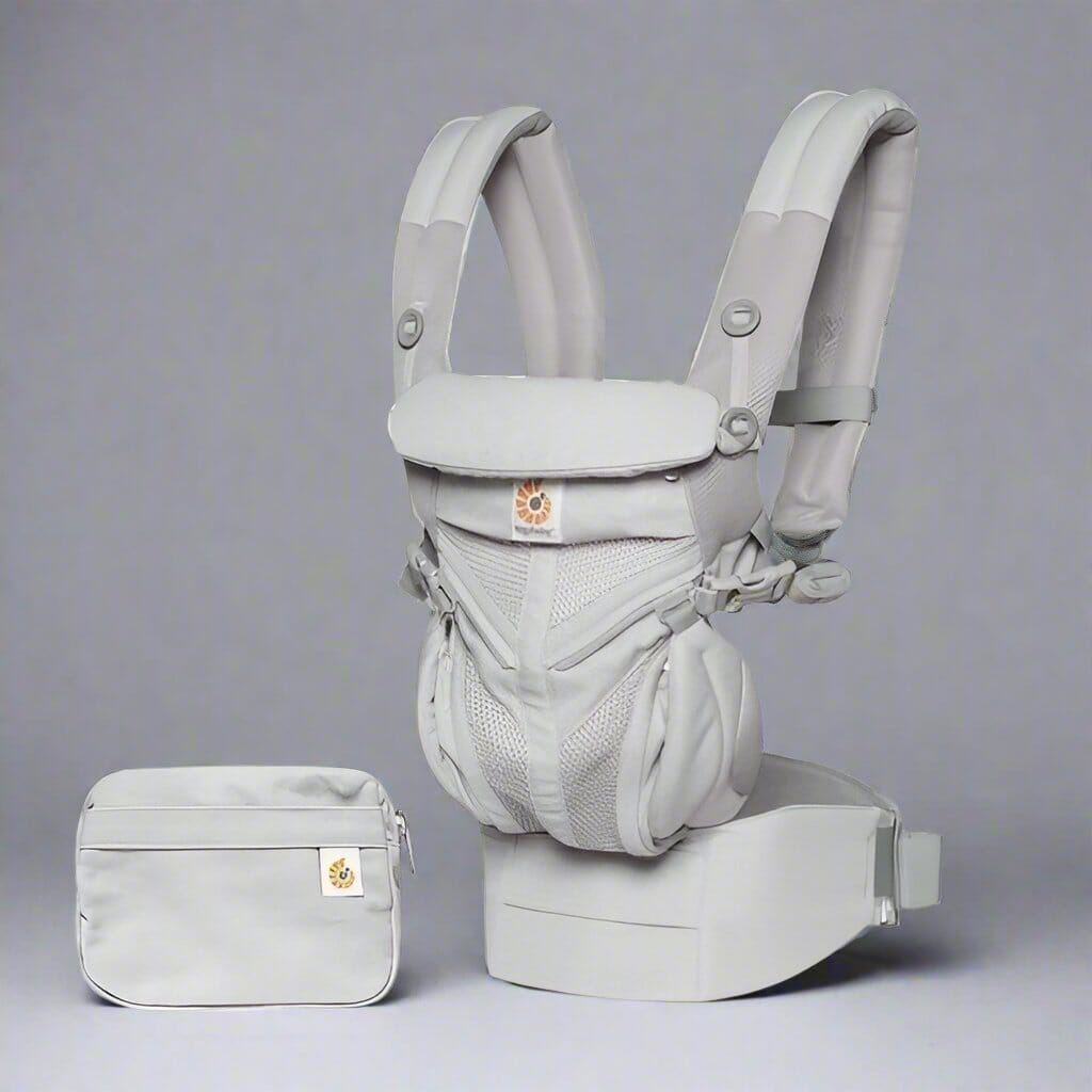 Porte Bébé - BreathBabyBag™ - Gris - Mon voyage bébé